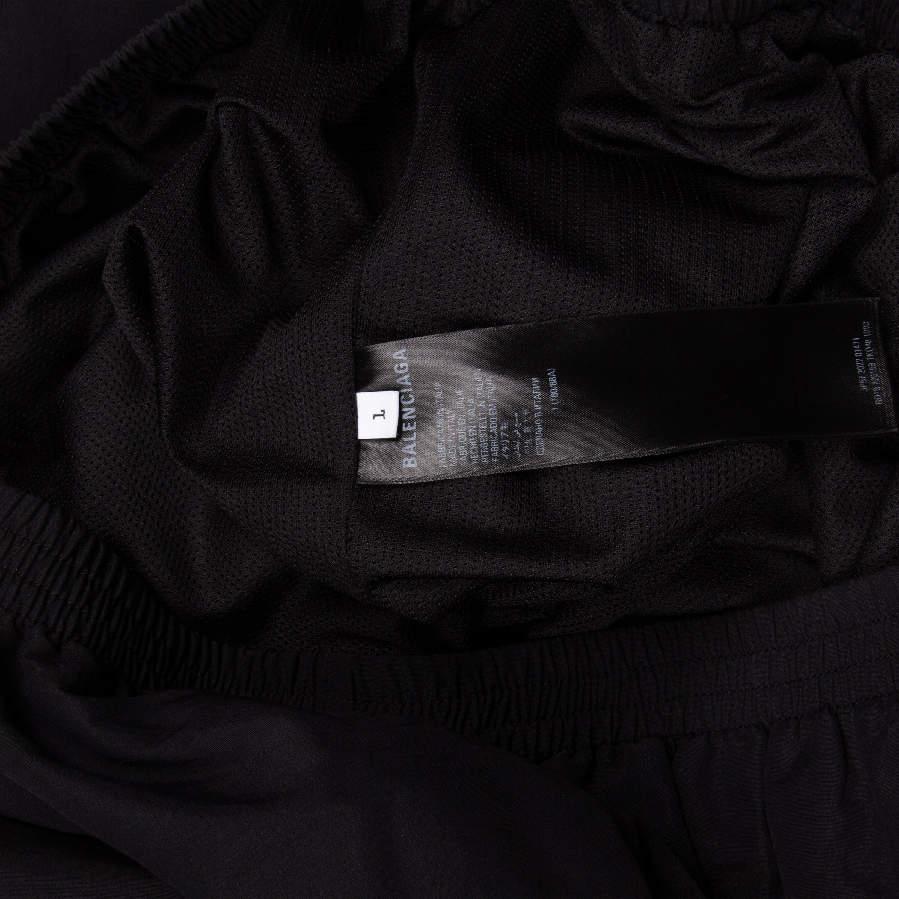 Balenciaga BALENCIAGA AW22 3B LOGO PULLOVER TRACK JACKET Size US L / EU 52-54 / 3 - 6 Thumbnail
