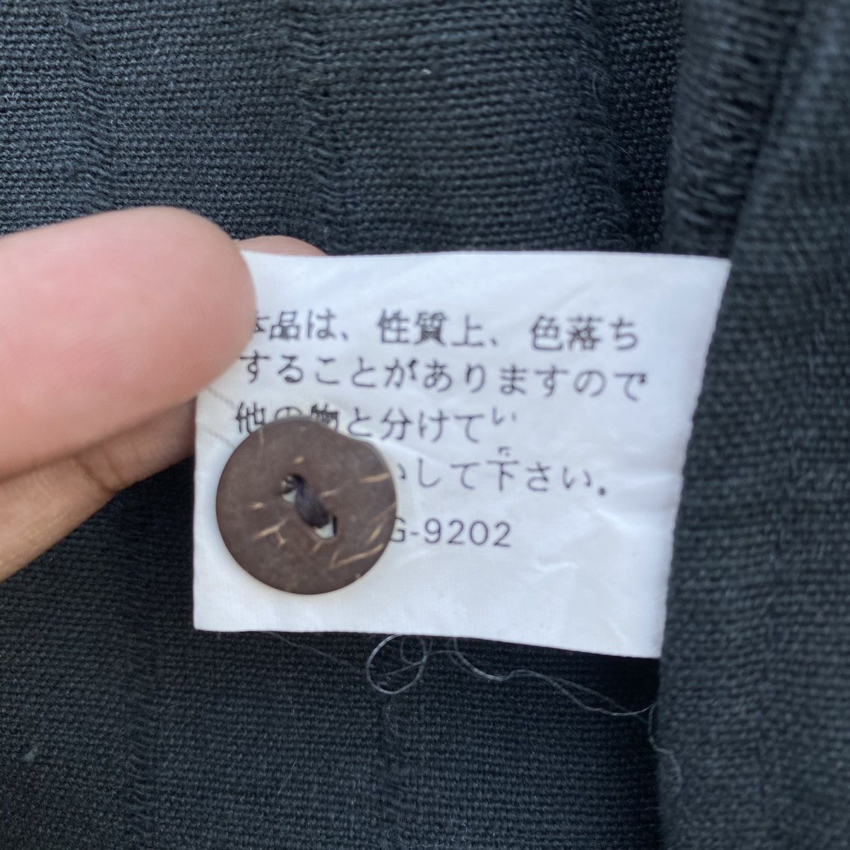 Japanese Brand Vtg Custom Monalisa Raw Stripe Patchwork Bleach Jacket Size US L / EU 52-54 / 3 - 8 Thumbnail