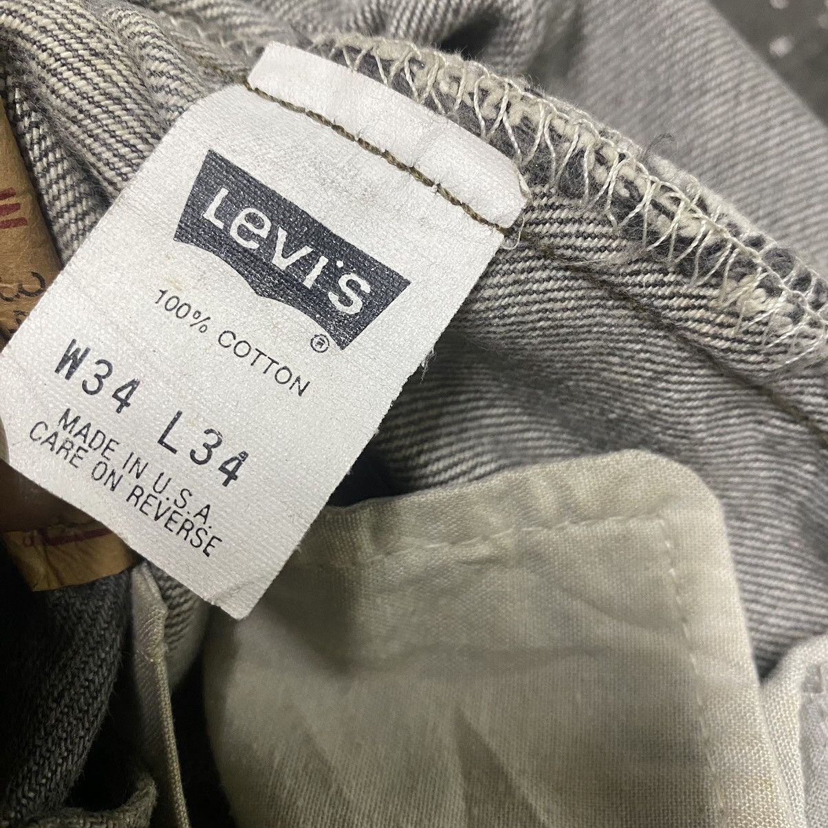 Levi's Vintage Levis 501 Repair Denim Patchwork Louis Vuitton Jeans Size US 34 / EU 50 - 23 Thumbnail