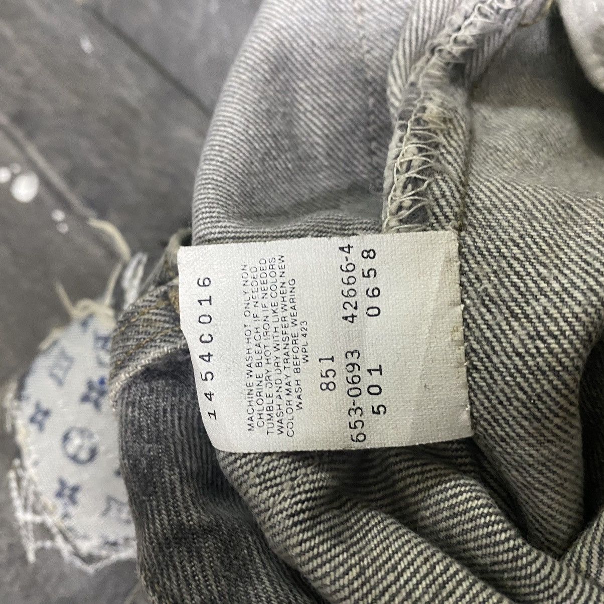 Levi's Vintage Levis 501 Repair Denim Patchwork Louis Vuitton Jeans Size US 34 / EU 50 - 24 Thumbnail