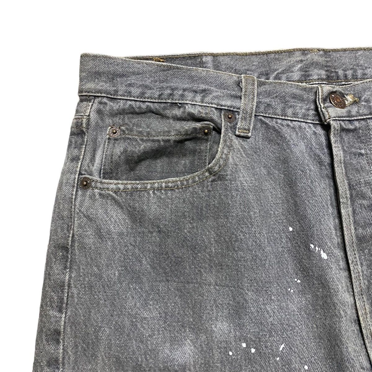Levi's Vintage Levis 501 Repair Denim Patchwork Louis Vuitton Jeans Size US 34 / EU 50 - 5 Thumbnail