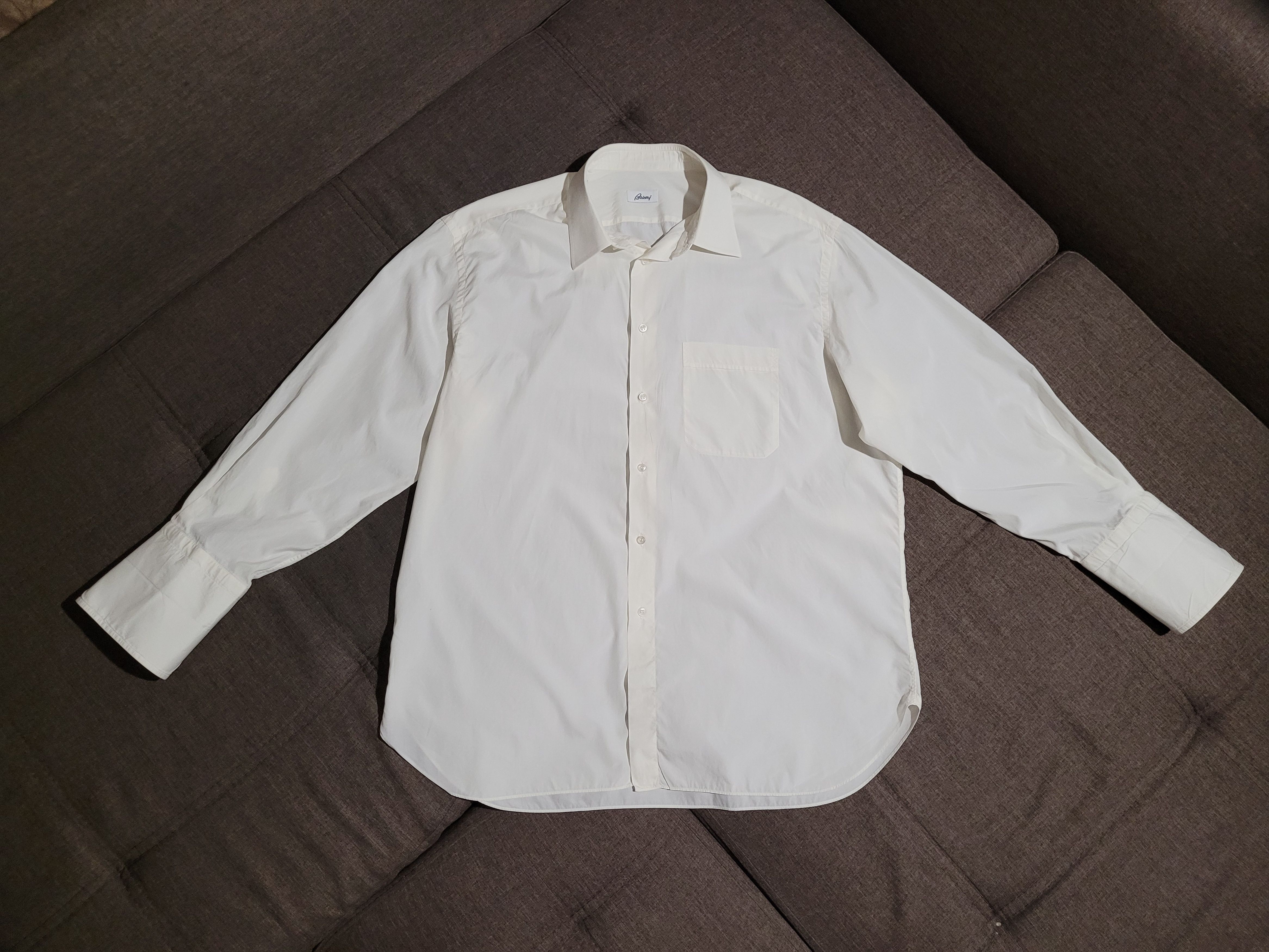 Brioni Vintage Brioni shirt Size US L / EU 52-54 / 3 - 1 Thumbnail