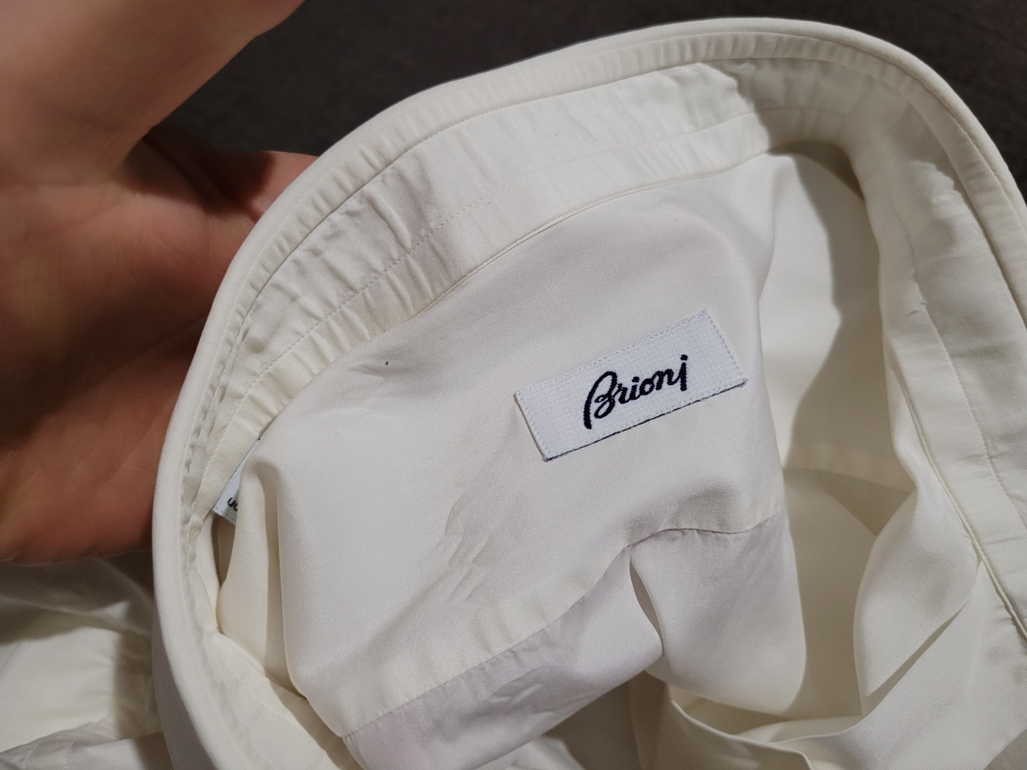 Brioni Vintage Brioni shirt Size US L / EU 52-54 / 3 - 4 Thumbnail