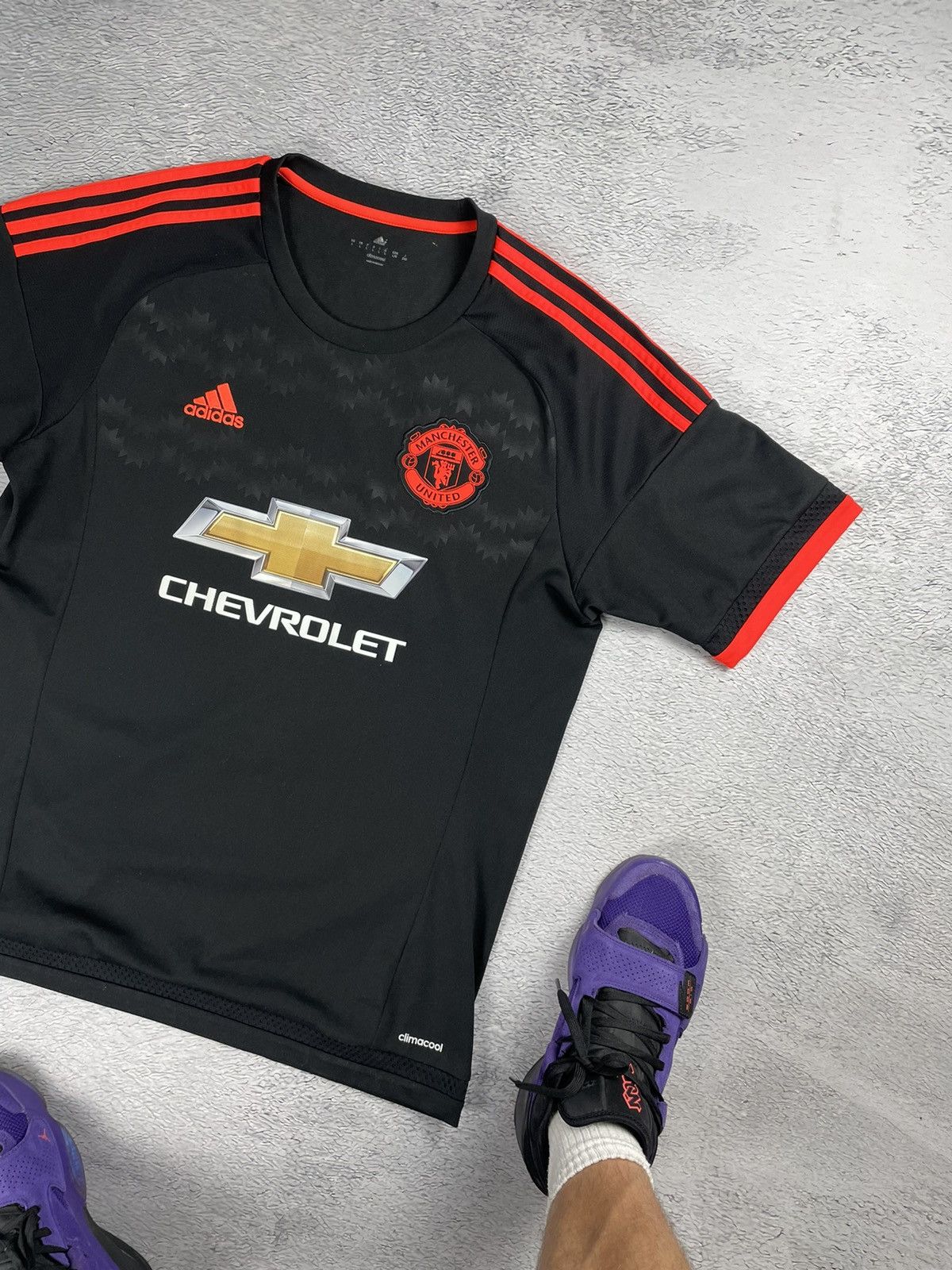 Adidas × Vintage Vintage Manchester United 2015/16 Adidas Soccer Jersey y2k Size US L / EU 52-54 / 3 - 2 Thumbnail