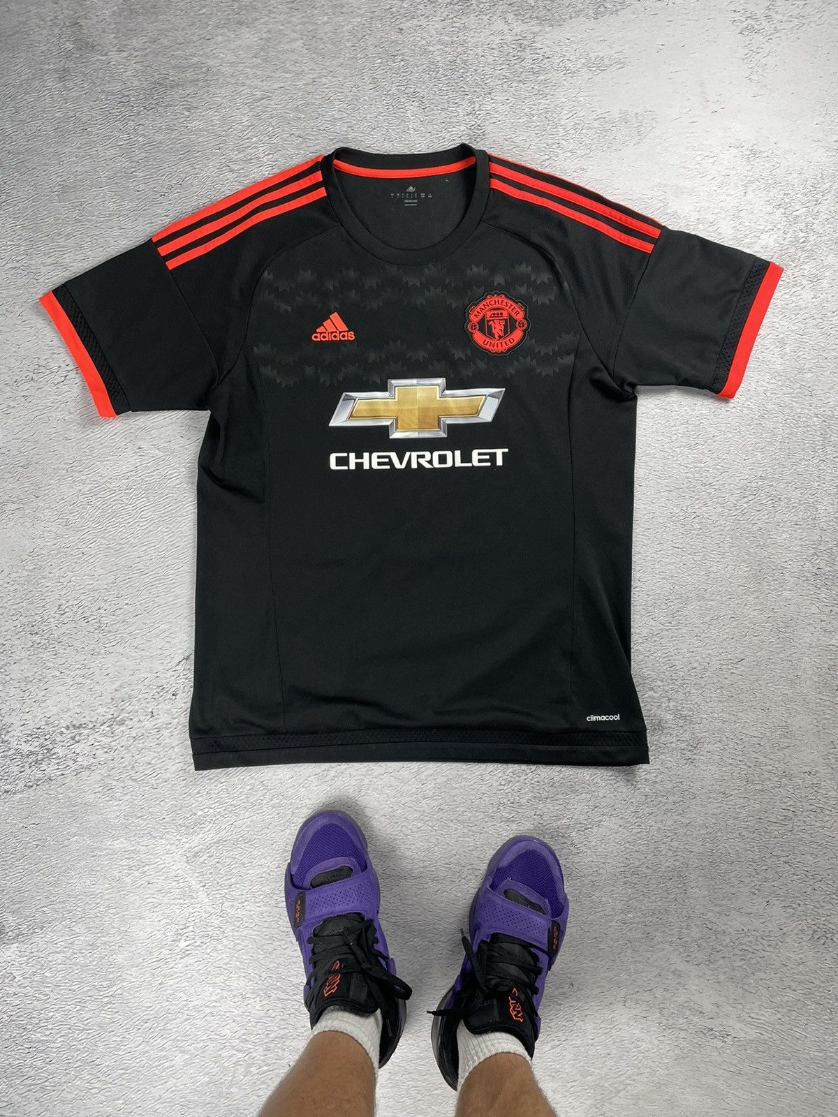Adidas × Vintage Vintage Manchester United 2015/16 Adidas Soccer Jersey y2k Size US L / EU 52-54 / 3 - 1 Thumbnail