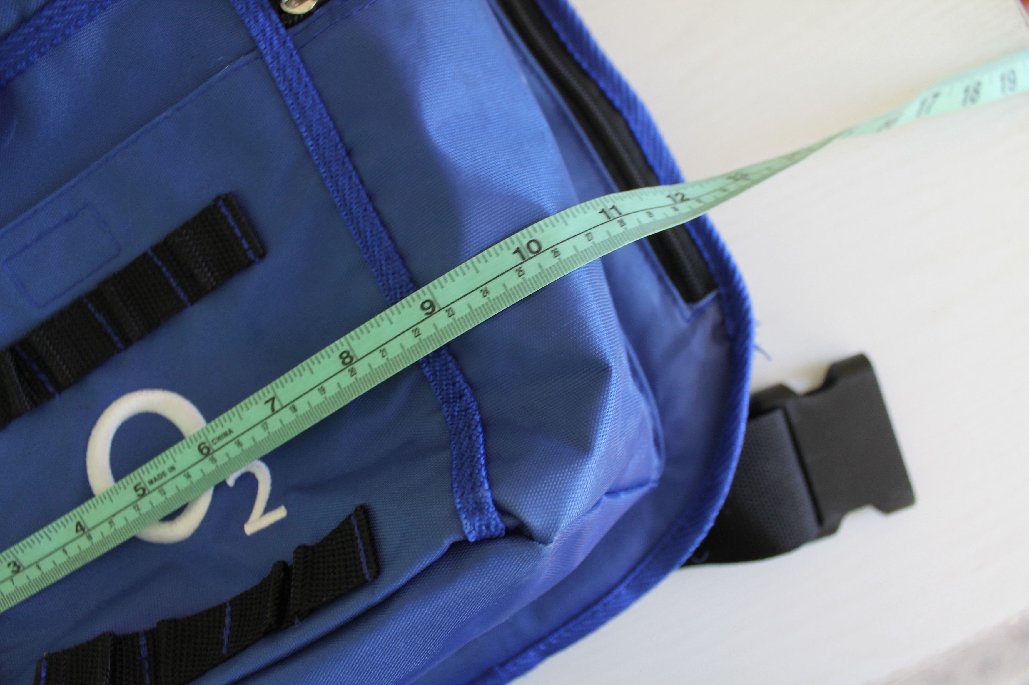 Vintage 00's Y2K O2 backpack Vintage single shoulder Blue Size ONE SIZE - 10 Thumbnail