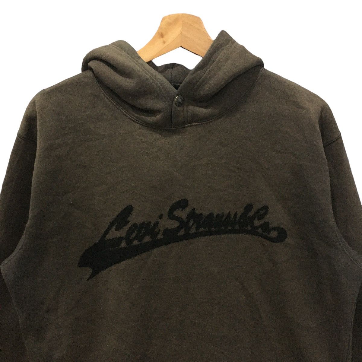 Levi's Vintage Levi’s Red Tab Spellout Hoodie Size US XL / EU 56 / 4 - 2 Thumbnail