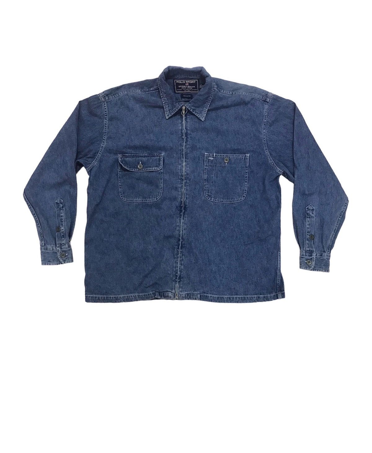 Polo Ralph Lauren Vintage Denim Jacket Polo Sport Man Ralph Lauren Streetwear Size US M / EU 48-50 / 2 - 1 Thumbnail