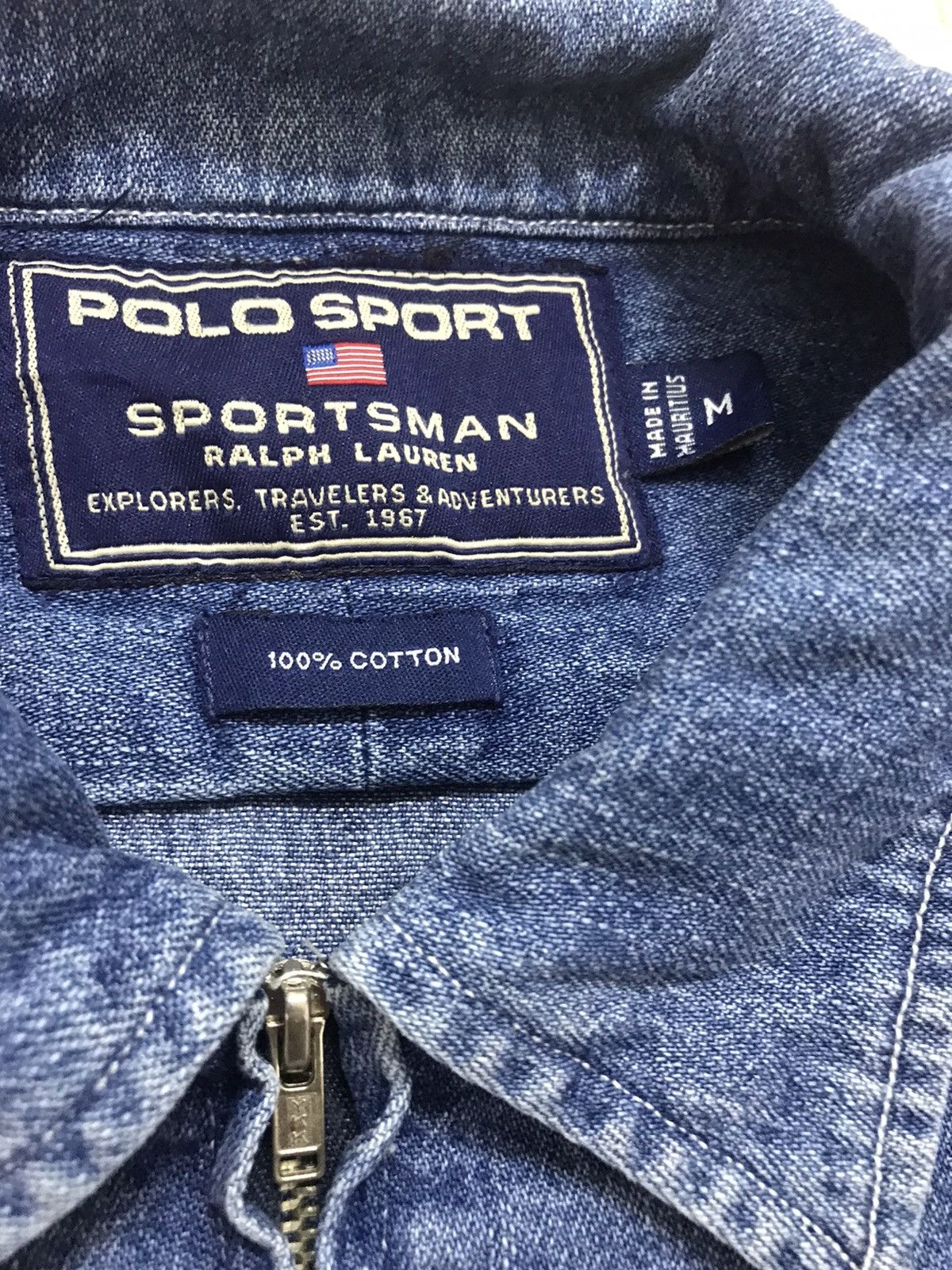 Polo Ralph Lauren Vintage Denim Jacket Polo Sport Man Ralph Lauren Streetwear Size US M / EU 48-50 / 2 - 4 Thumbnail