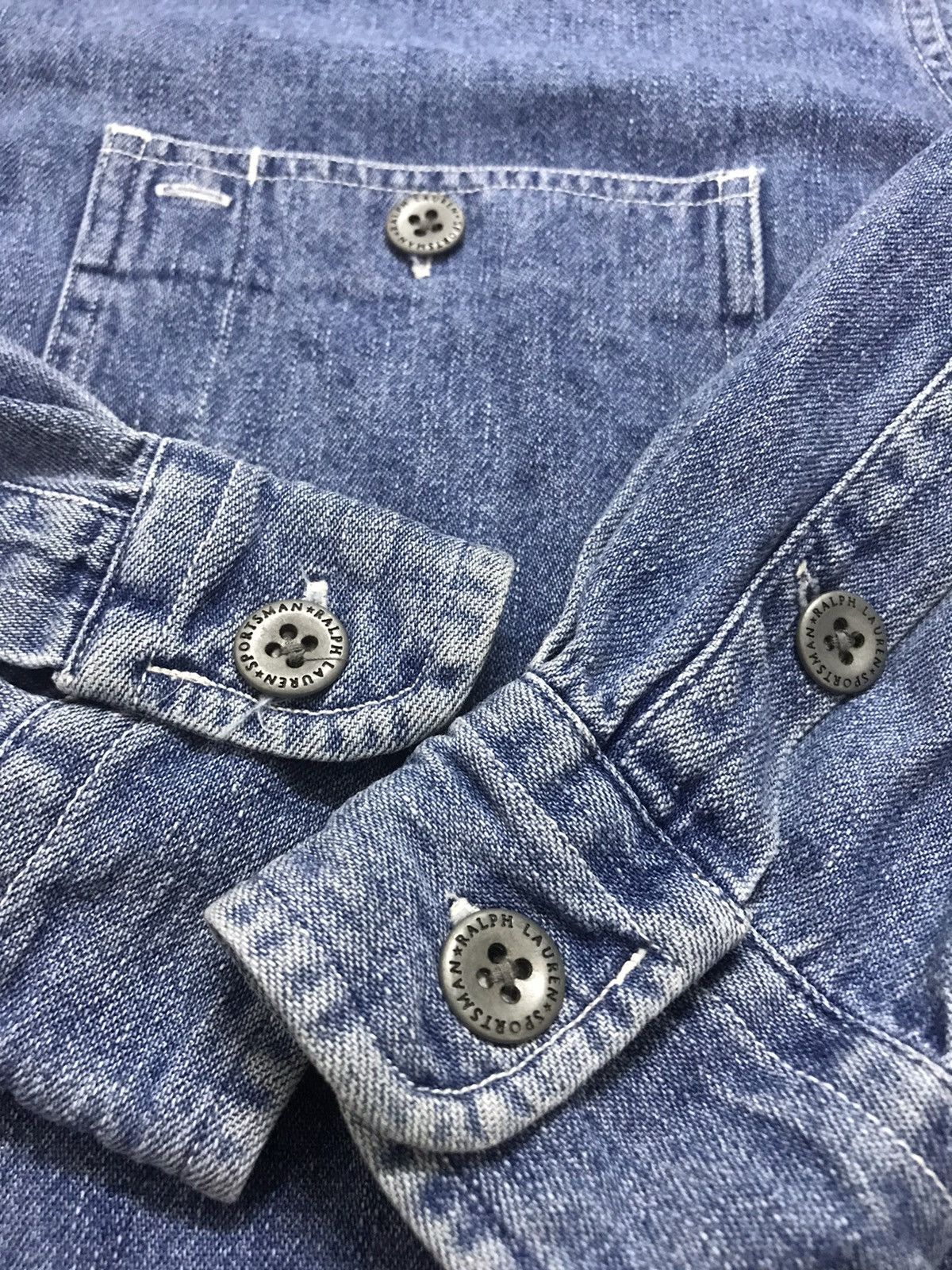 Polo Ralph Lauren Vintage Denim Jacket Polo Sport Man Ralph Lauren Streetwear Size US M / EU 48-50 / 2 - 5 Thumbnail