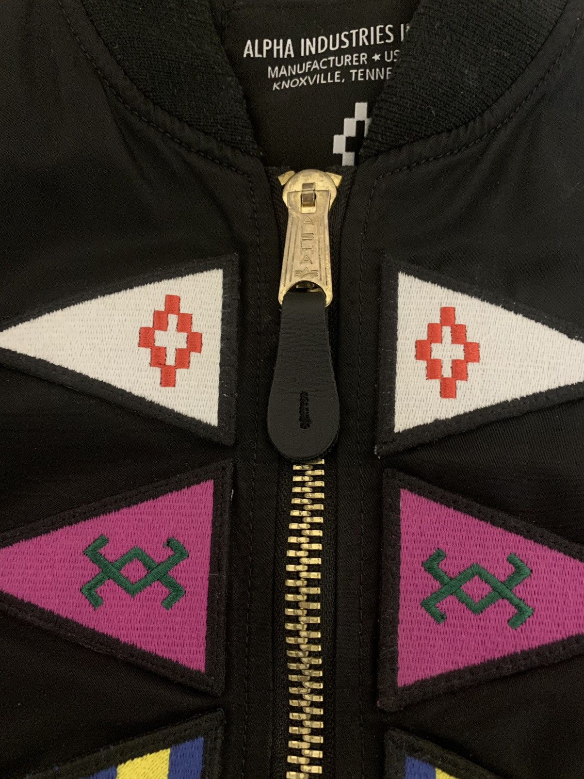 Marcelo Burlon Marcelo Burlon Flag Alpha Industries Bomber Jacket M Size US M / EU 48-50 / 2 - 6 Thumbnail