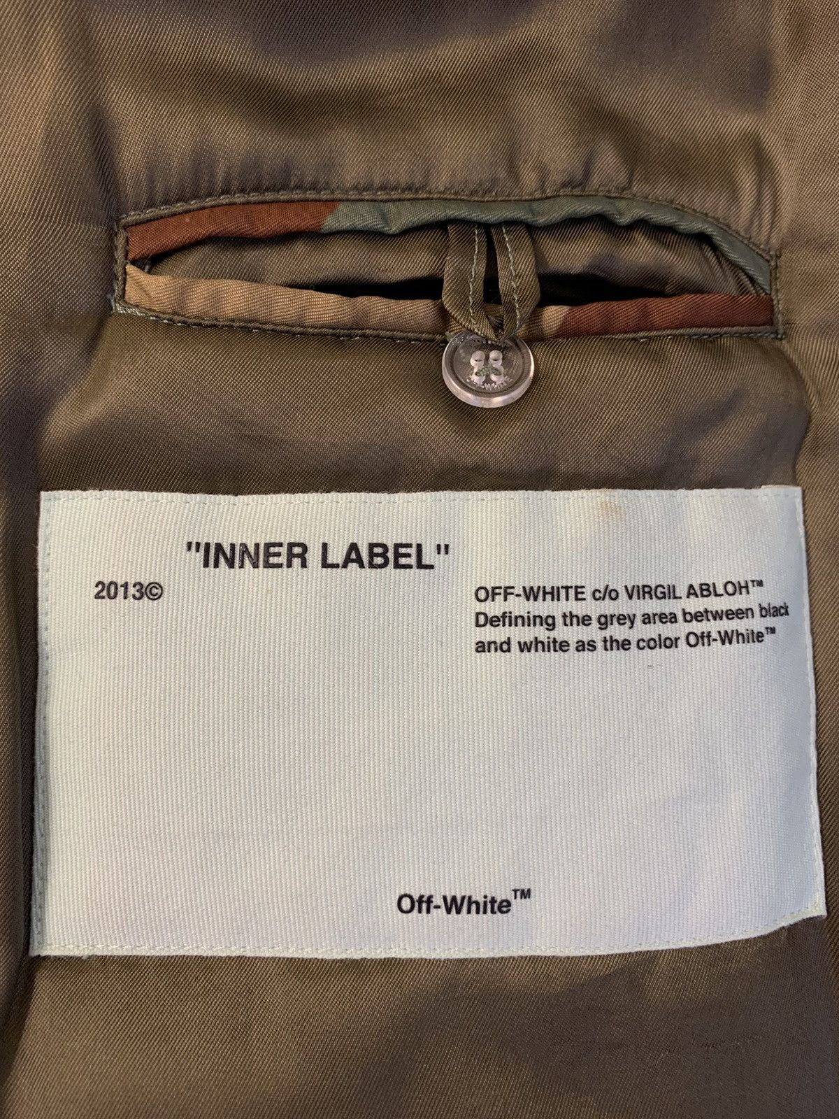Off-White Camo Bomber Off White Size US M / EU 48-50 / 2 - 10 Thumbnail