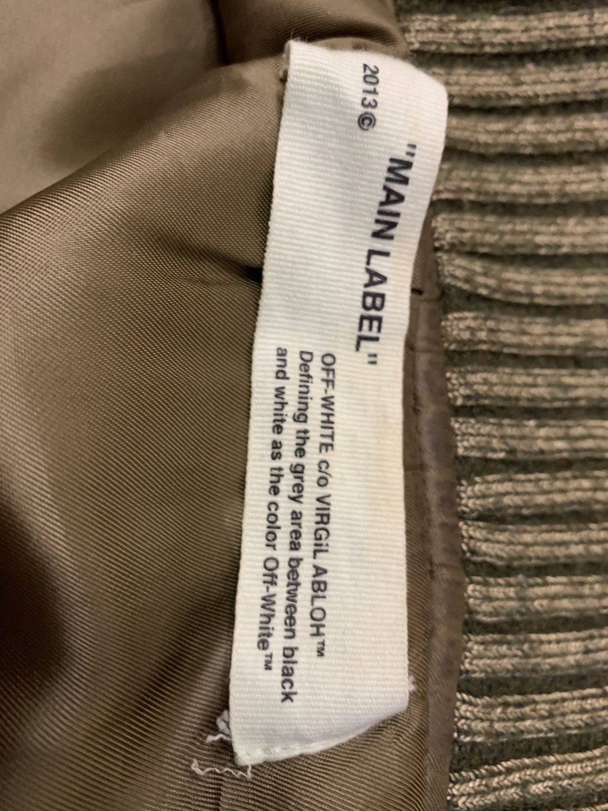 Off-White Camo Bomber Off White Size US M / EU 48-50 / 2 - 9 Thumbnail