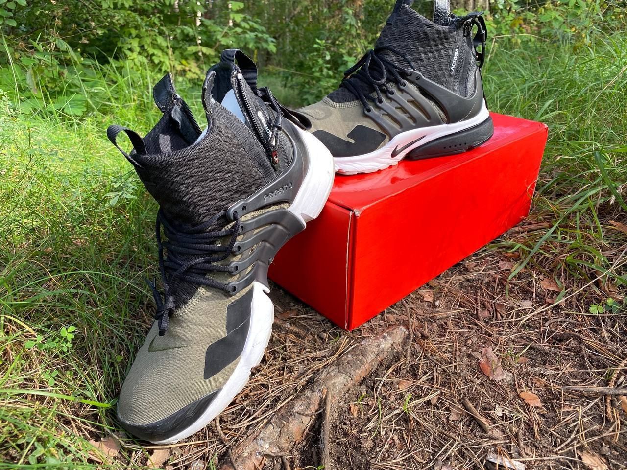 Acronym Acronym x Air Presto Mid Olive 2016 Size US 11 / EU 44 - 6 Thumbnail