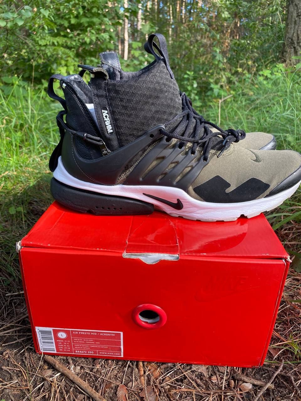 Acronym Acronym x Air Presto Mid Olive 2016 Size US 11 / EU 44 - 4 Thumbnail