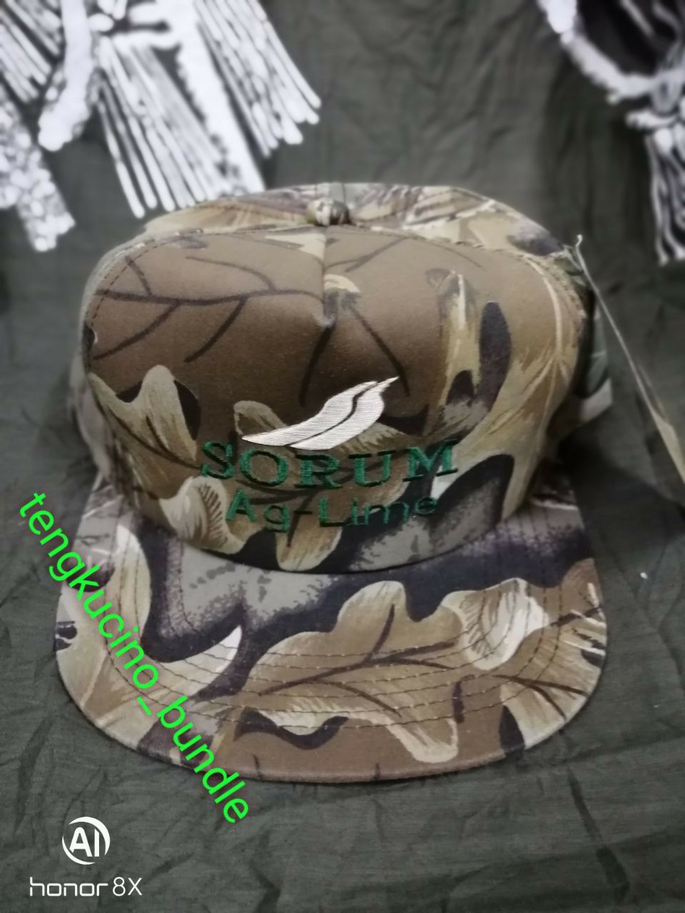 Other Camo hat made in usa new old stock with tag #newwithtags Size ONE SIZE - 1 Thumbnail