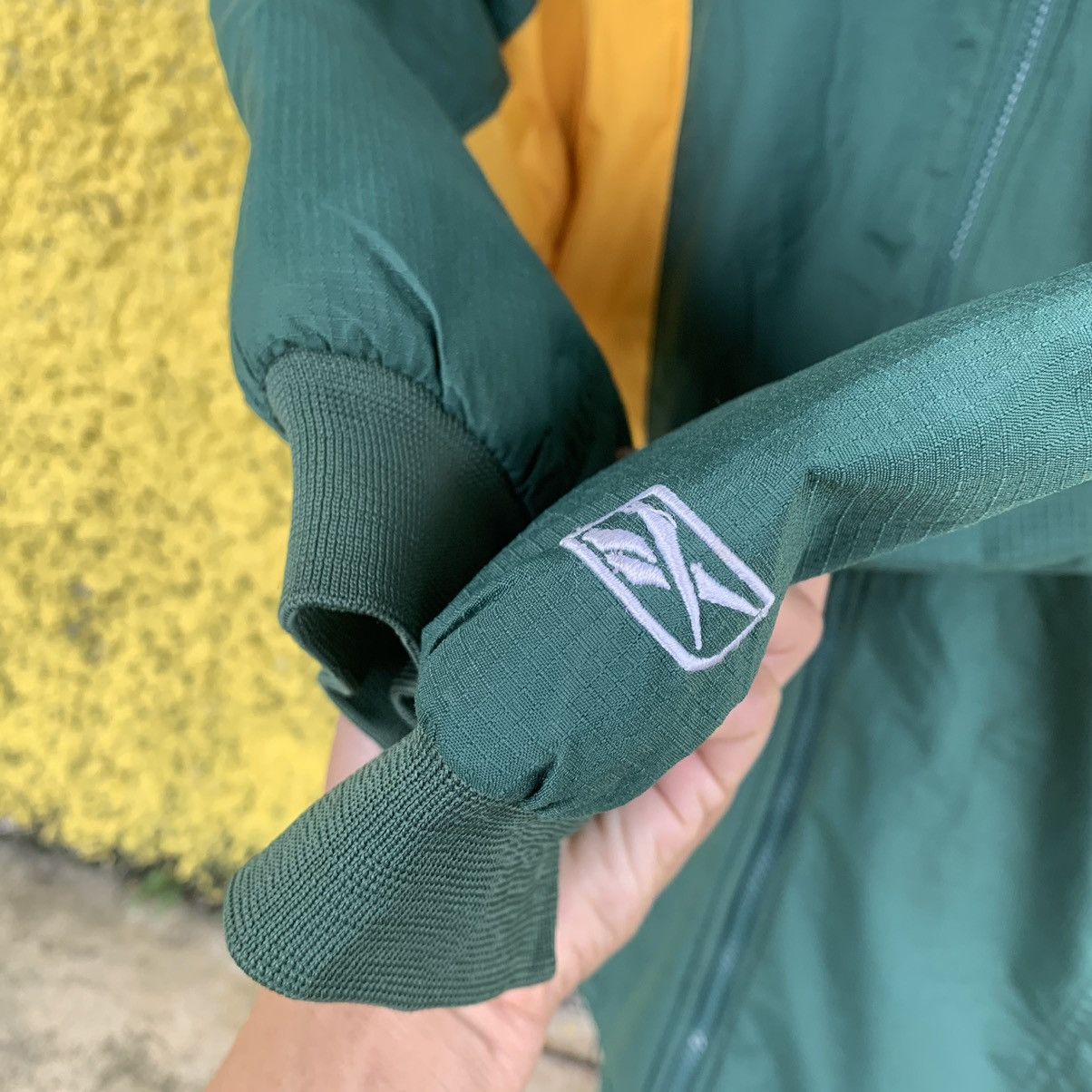 NFL NFL Packers x Reebok fleece inside parkas zipper jacket Size US L / EU 52-54 / 3 - 12 Thumbnail