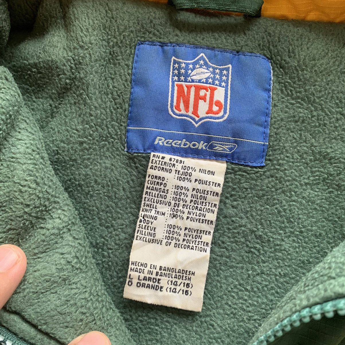 NFL NFL Packers x Reebok fleece inside parkas zipper jacket Size US L / EU 52-54 / 3 - 16 Thumbnail