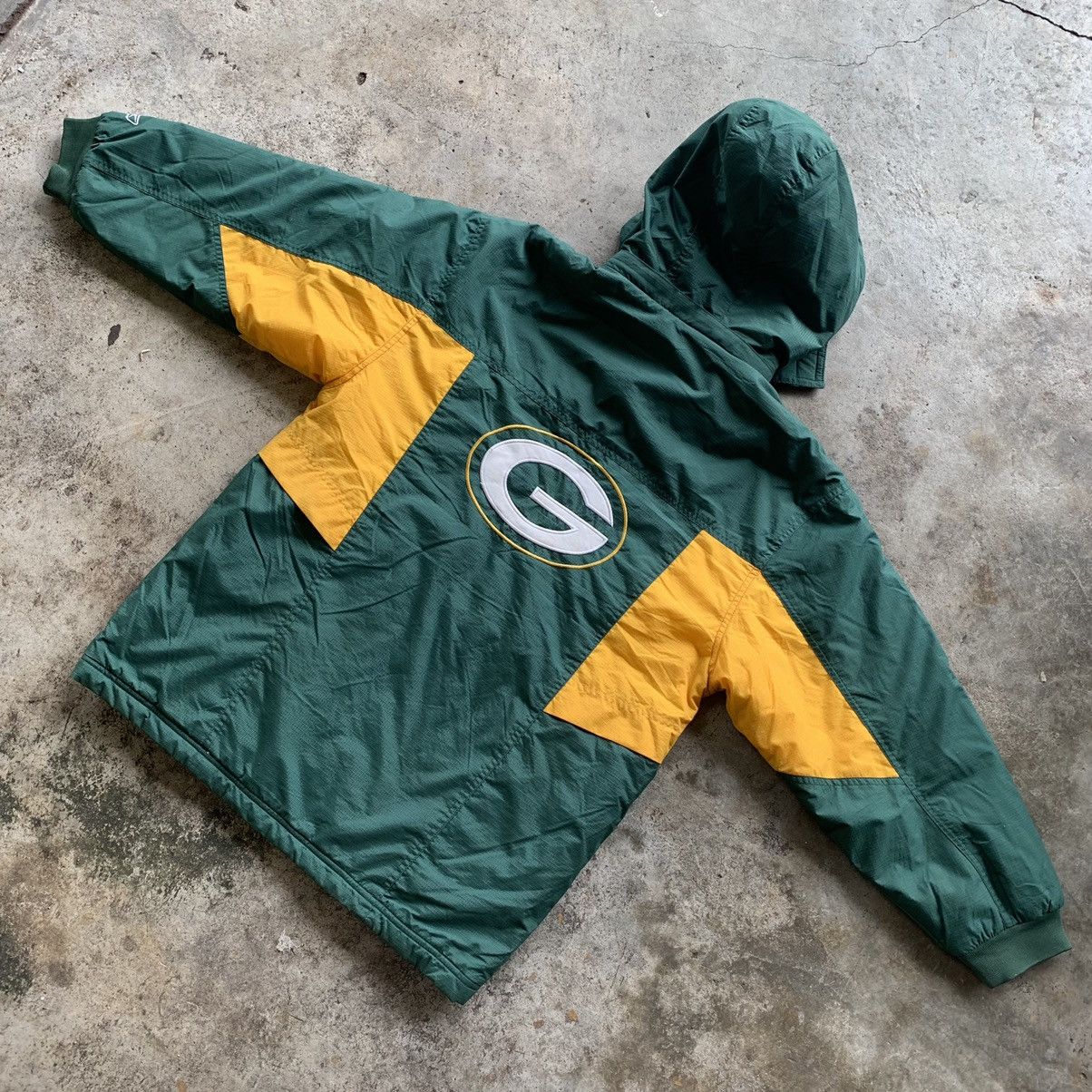 NFL NFL Packers x Reebok fleece inside parkas zipper jacket Size US L / EU 52-54 / 3 - 2 Thumbnail