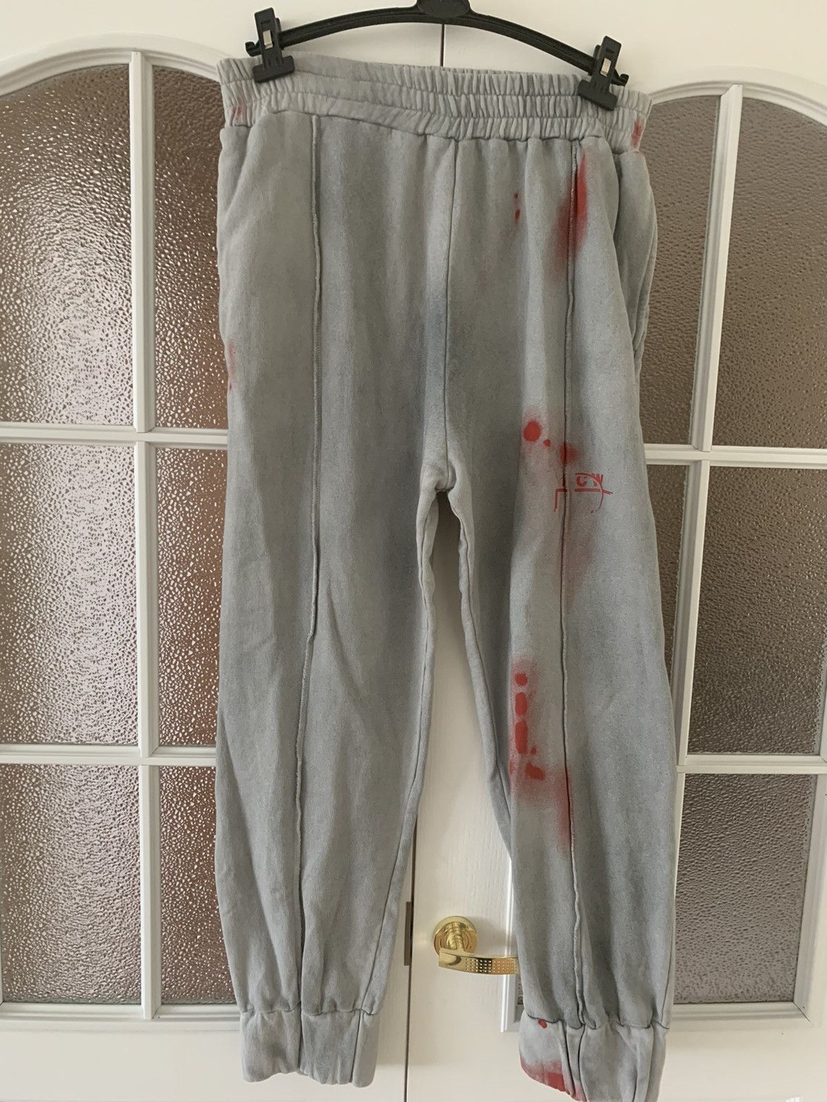A-COLD-WALL* A Cold Wall ACW T2 Painted Sweatpants L Size US 34 / EU 50 - 2 Thumbnail