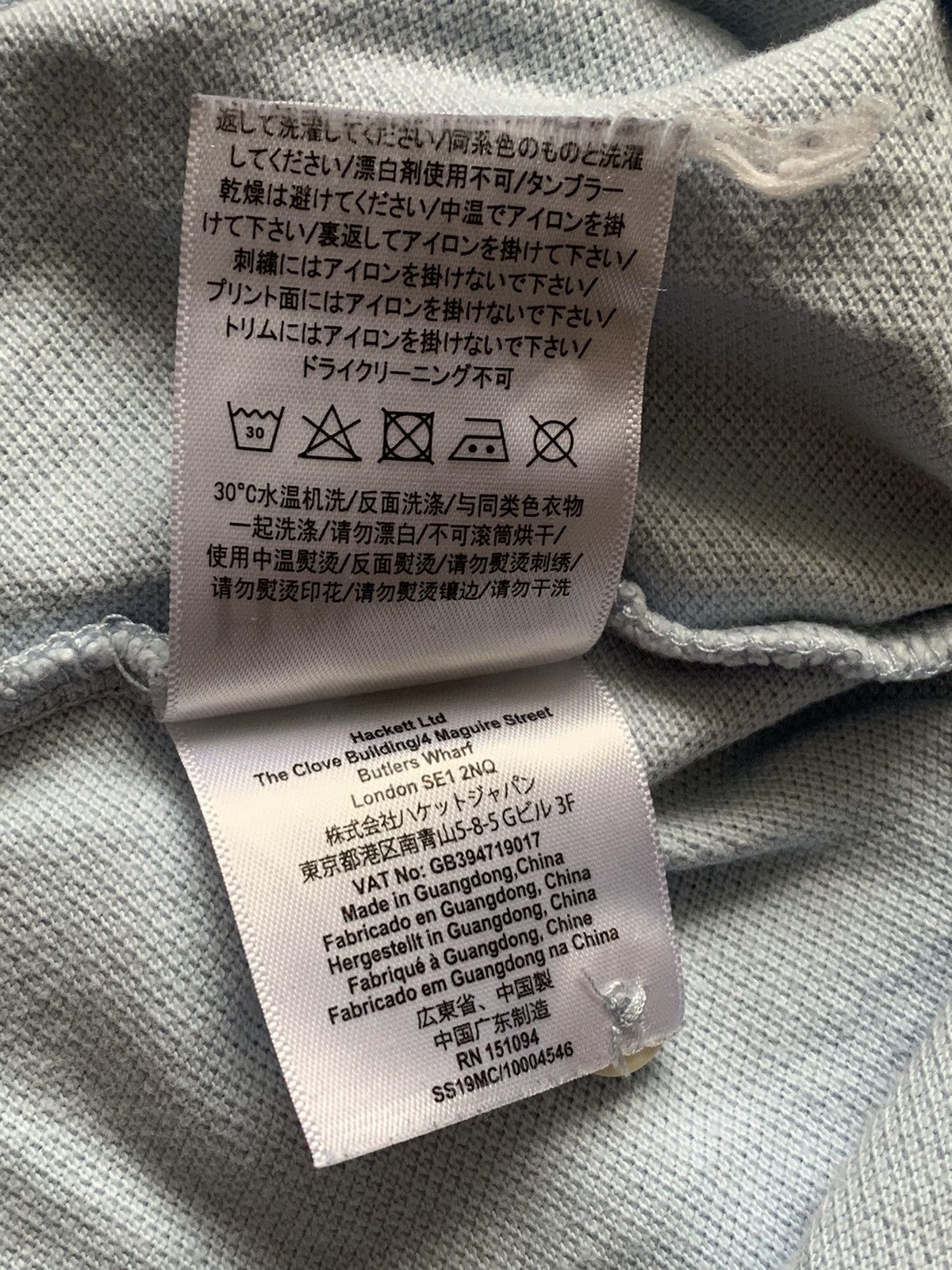 Hackett × Vintage Hackett M blue button up polo tee T-shirt dress old money Size US M / EU 48-50 / 2 - 10 Thumbnail