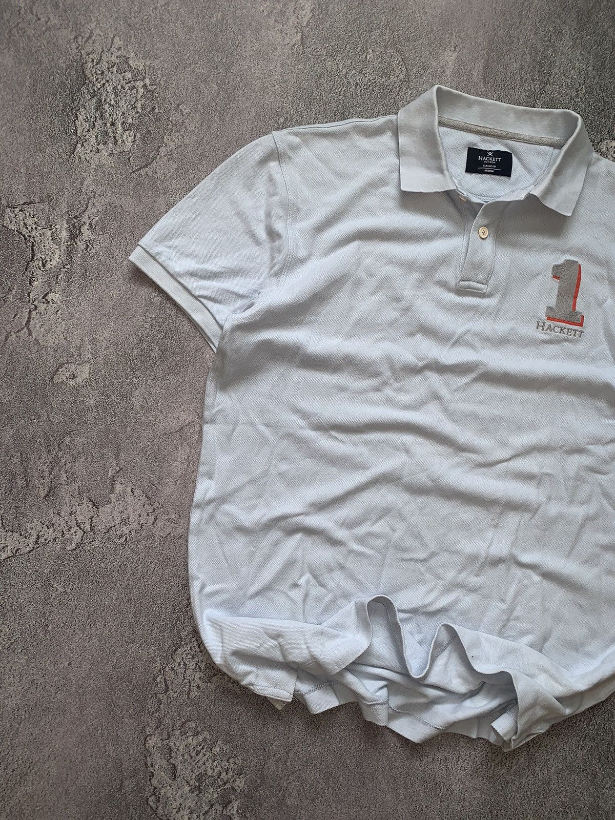 Hackett × Vintage Hackett M blue button up polo tee T-shirt dress old money Size US M / EU 48-50 / 2 - 2 Thumbnail