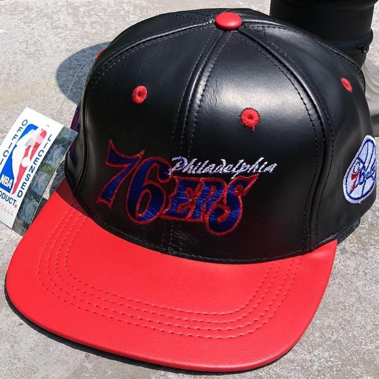 Vintage NBA Jeff Hamilton Philadelphia 76ers Snapback Hat