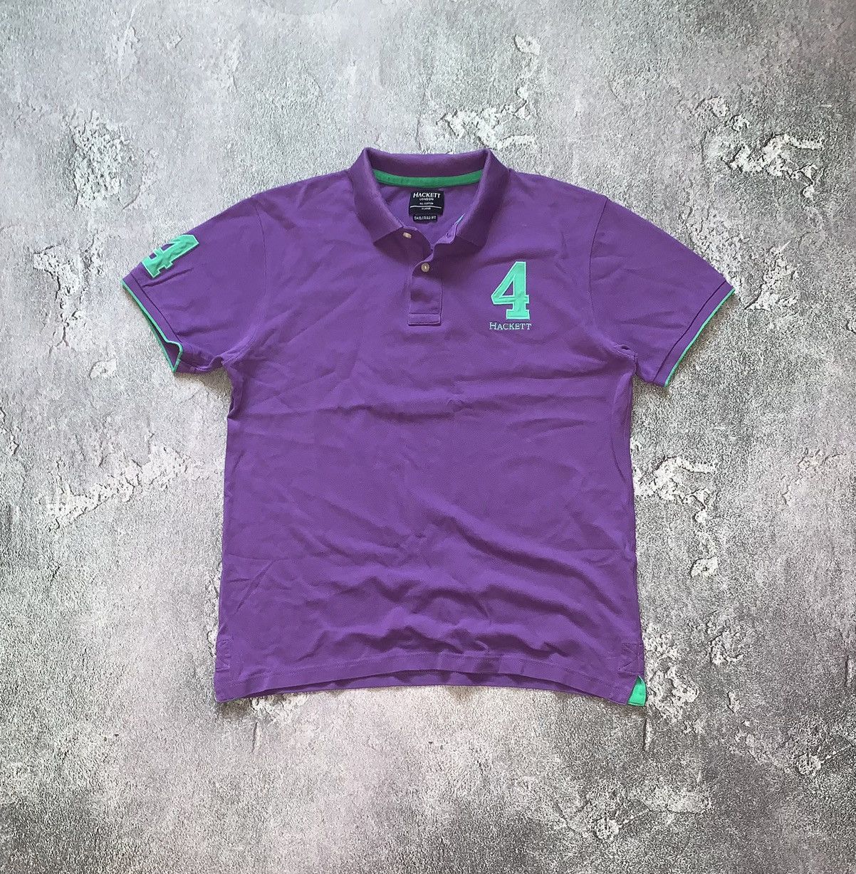 Designer × Hackett Hackett XL button up polo tee T-shirt dress old money casual Size US XL / EU 56 / 4 - 2 Thumbnail