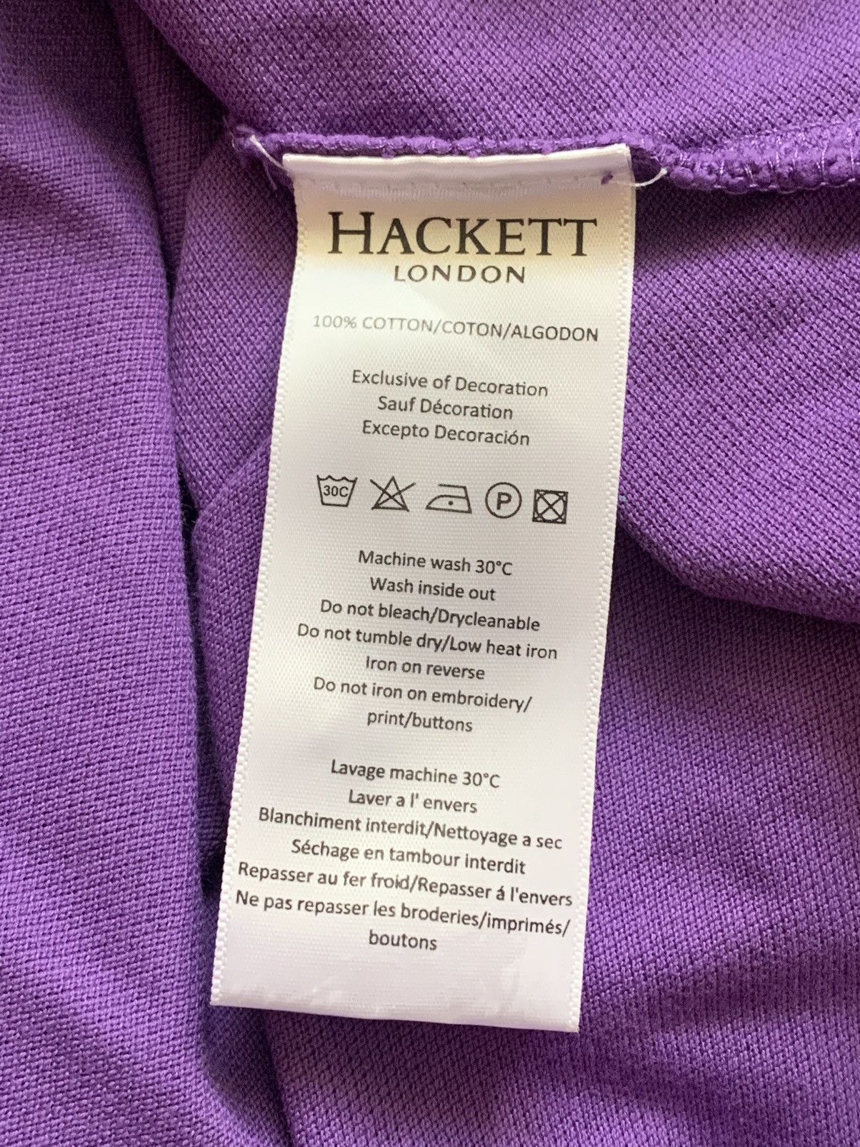 Designer × Hackett Hackett XL button up polo tee T-shirt dress old money casual Size US XL / EU 56 / 4 - 9 Thumbnail