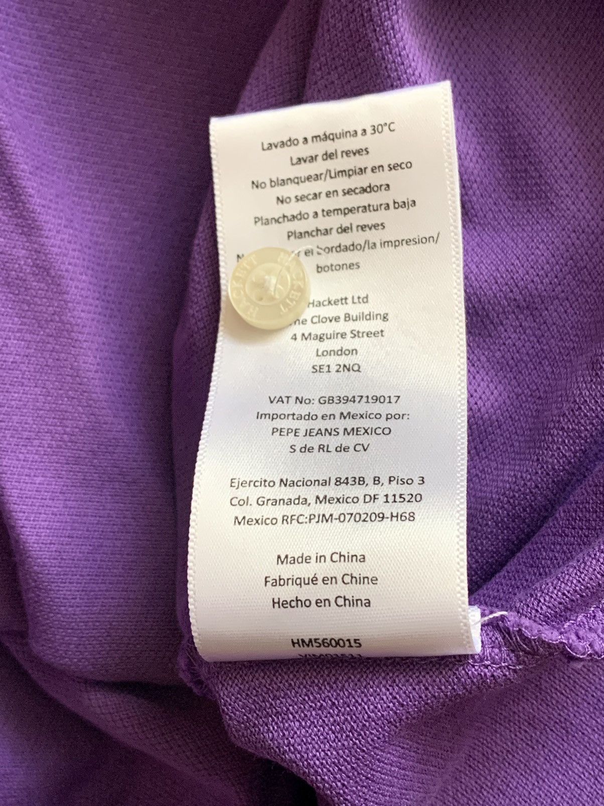 Designer × Hackett Hackett XL button up polo tee T-shirt dress old money casual Size US XL / EU 56 / 4 - 10 Thumbnail