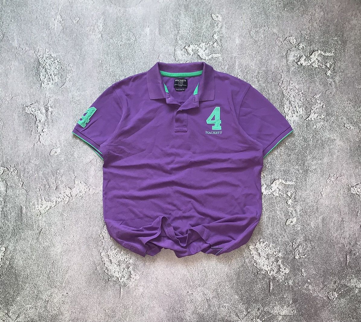 Designer × Hackett Hackett XL button up polo tee T-shirt dress old money casual Size US XL / EU 56 / 4 - 1 Thumbnail