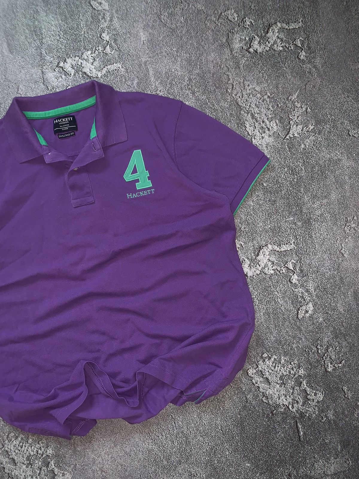 Designer × Hackett Hackett XL button up polo tee T-shirt dress old money casual Size US XL / EU 56 / 4 - 4 Thumbnail