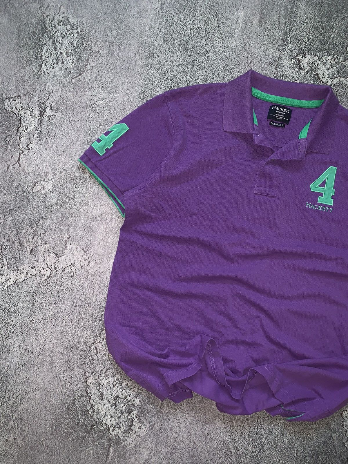 Designer × Hackett Hackett XL button up polo tee T-shirt dress old money casual Size US XL / EU 56 / 4 - 3 Thumbnail