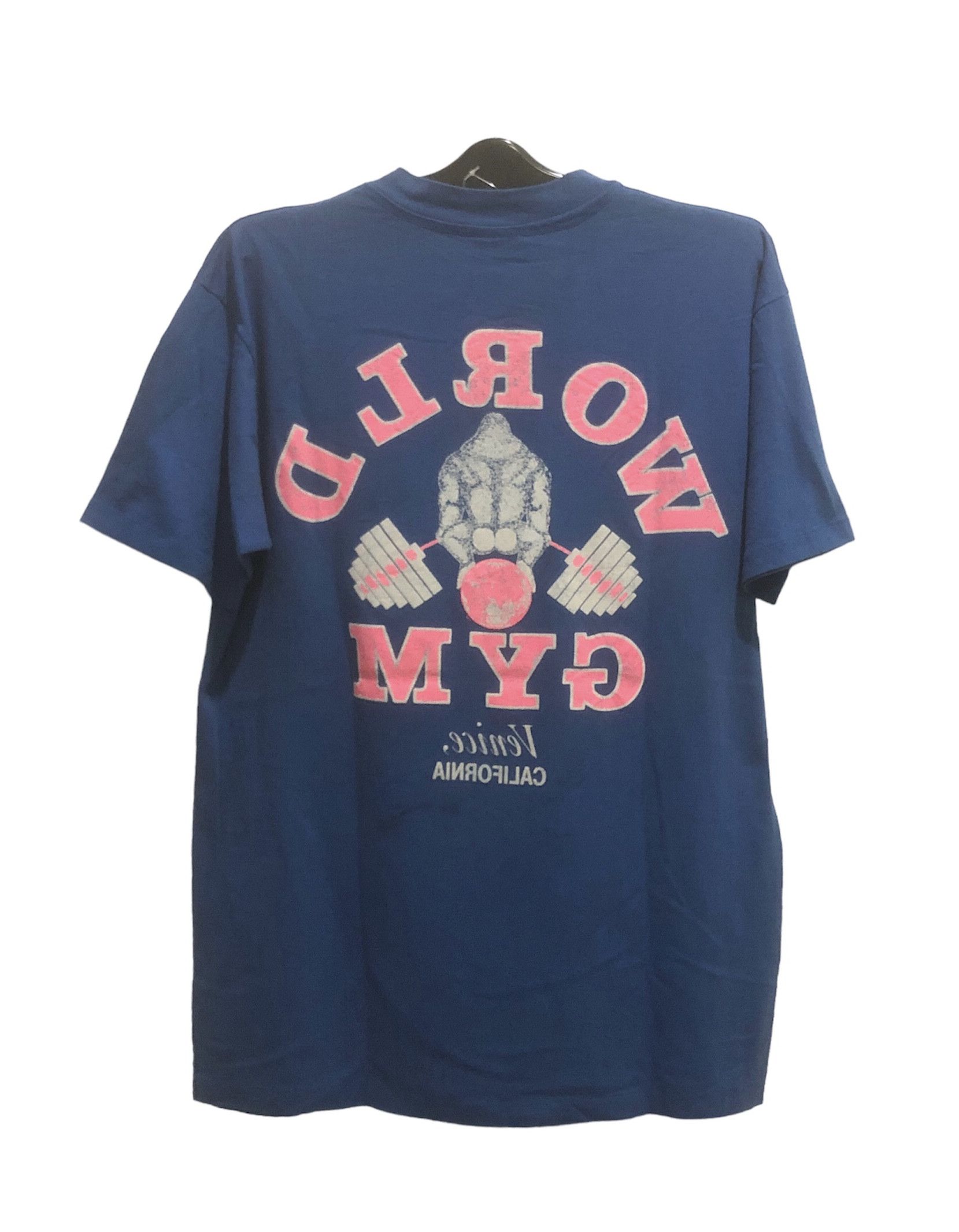 Hanes × Vintage Vintage 90s Hanes World Gym Venice California Size US L / EU 52-54 / 3 - 2 Thumbnail