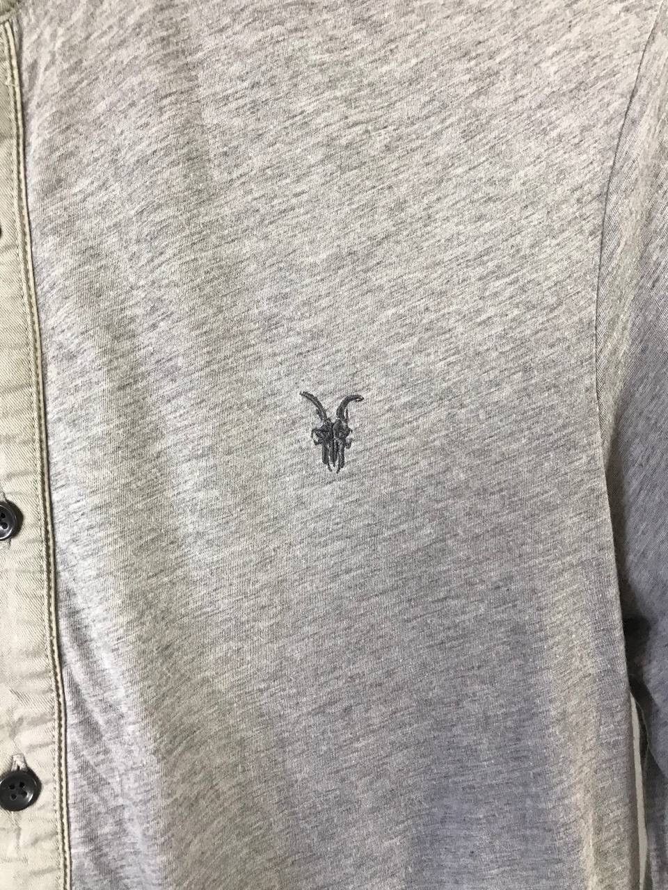Allsaints Allsaints Luxury Streetwear Gray Longsleeve Size US XS / EU 42 / 0 - 3 Thumbnail