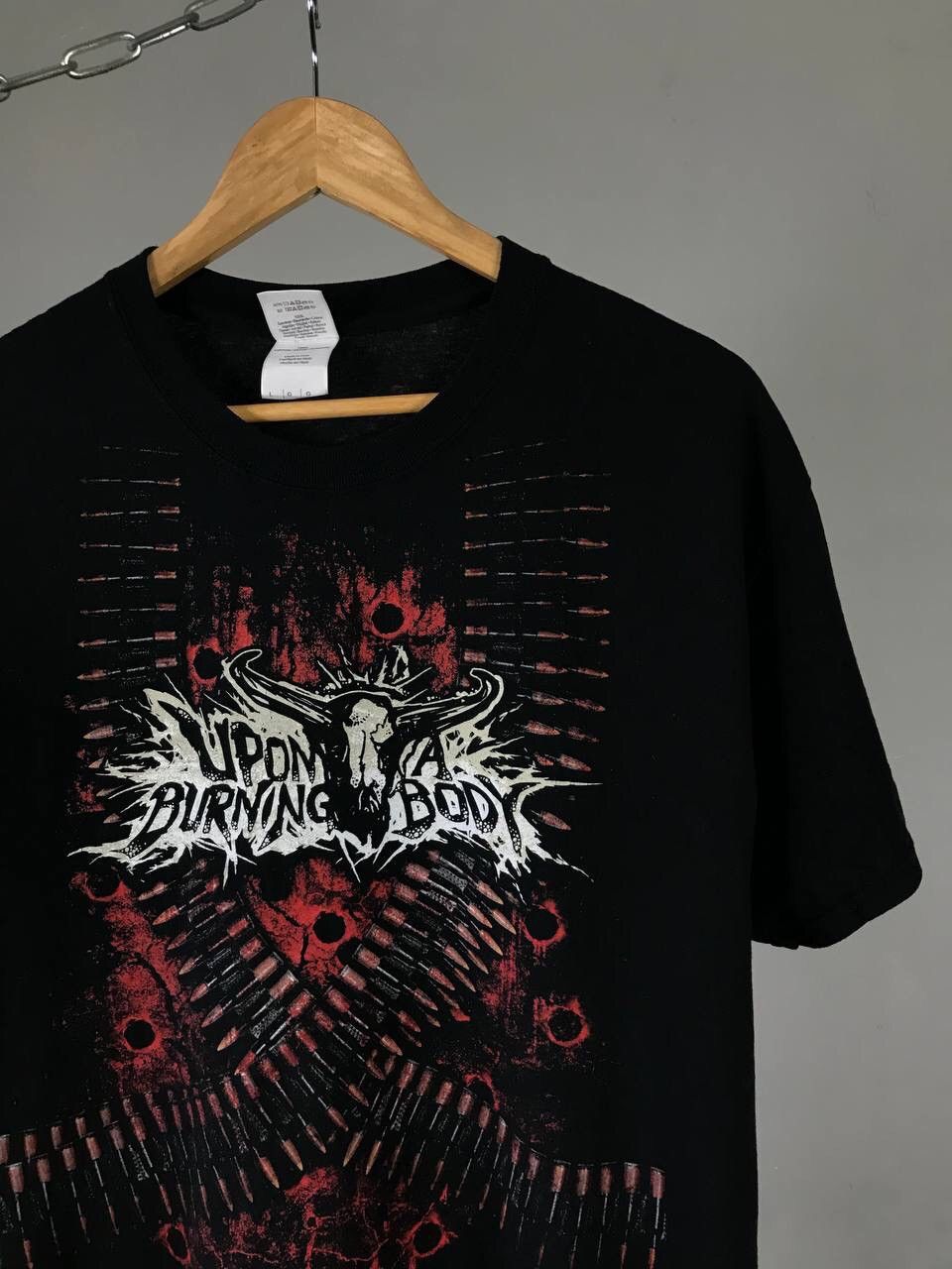 Band Tees Upon A Burning Bony Vintage Rock Band Tee Size US L / EU 52-54 / 3 - 2 Thumbnail