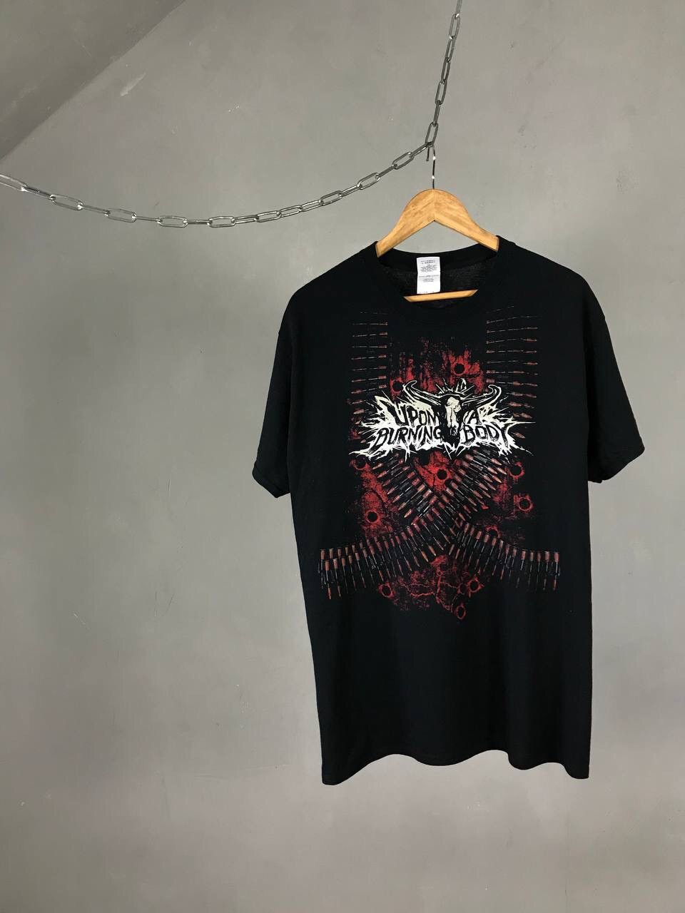 Band Tees Upon A Burning Bony Vintage Rock Band Tee Size US L / EU 52-54 / 3 - 1 Thumbnail
