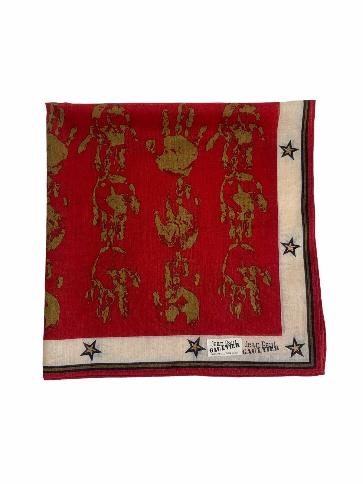Jean Paul Gaultier Jean Paul Gaultier Handkerchief Neckerchief Bandana Size ONE SIZE - 5 Thumbnail