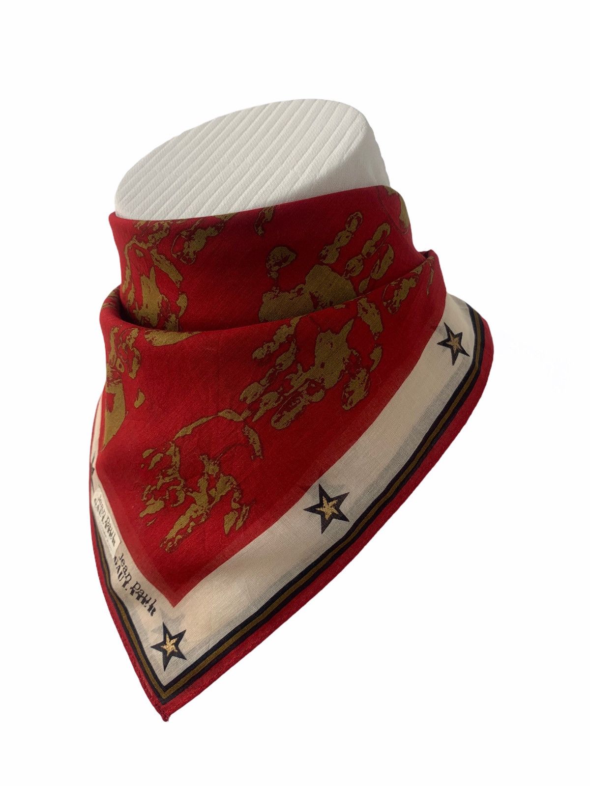Jean Paul Gaultier Jean Paul Gaultier Handkerchief Neckerchief Bandana Size ONE SIZE - 4 Thumbnail