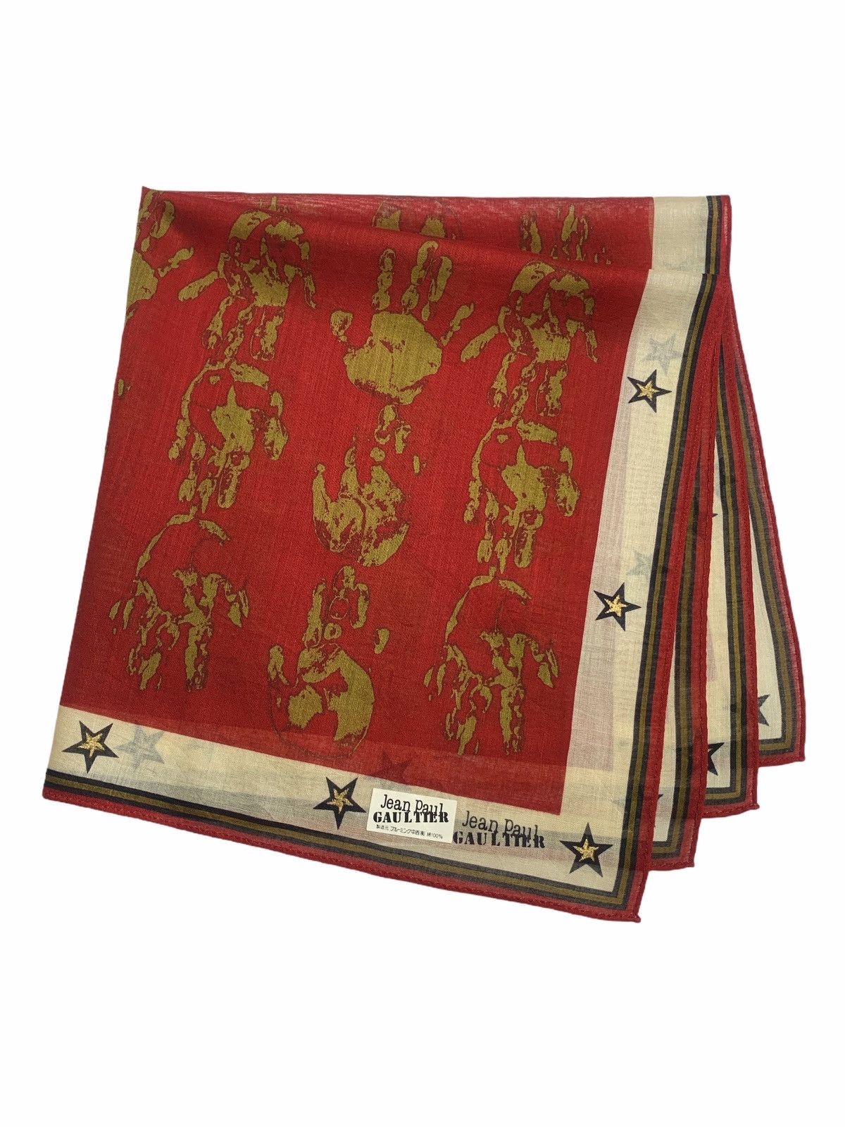 Jean Paul Gaultier Jean Paul Gaultier Handkerchief Neckerchief Bandana Size ONE SIZE - 3 Thumbnail