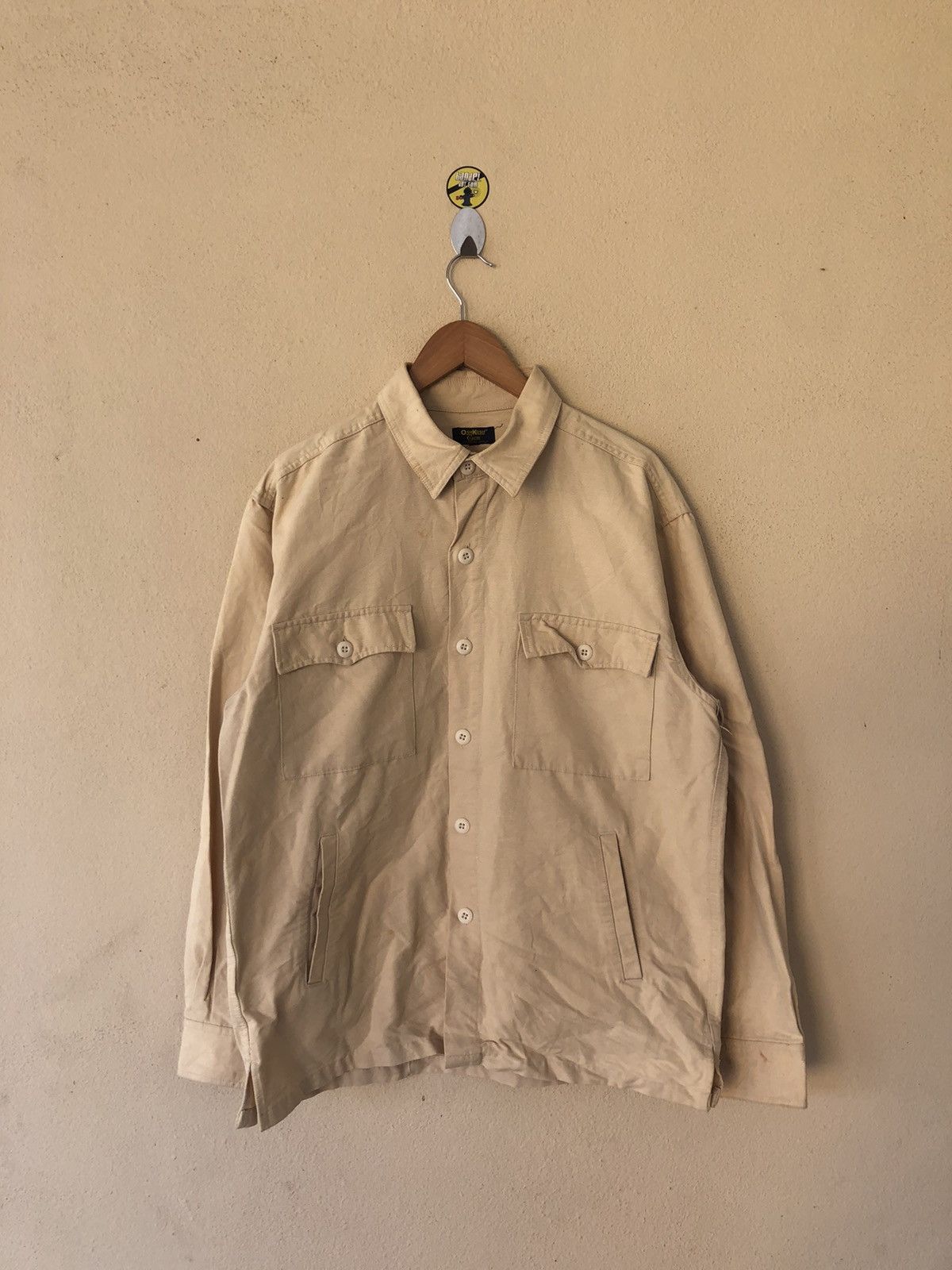 Japanese Brand × Oshkosh × Vintage RARE OSHKOSH CLASSIC BUTTON UP DOUBLE POCKET SHIRT Size US L / EU 52-54 / 3 - 1 Thumbnail