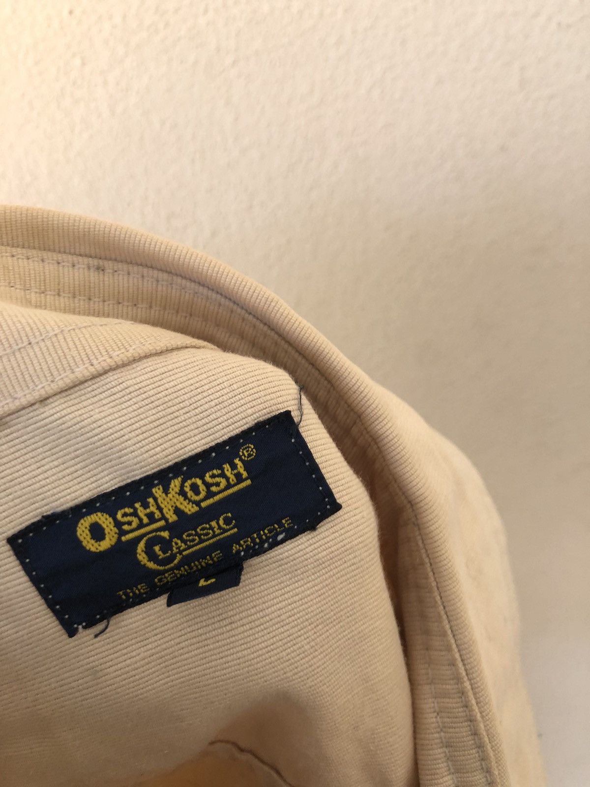 Japanese Brand × Oshkosh × Vintage RARE OSHKOSH CLASSIC BUTTON UP DOUBLE POCKET SHIRT Size US L / EU 52-54 / 3 - 4 Thumbnail