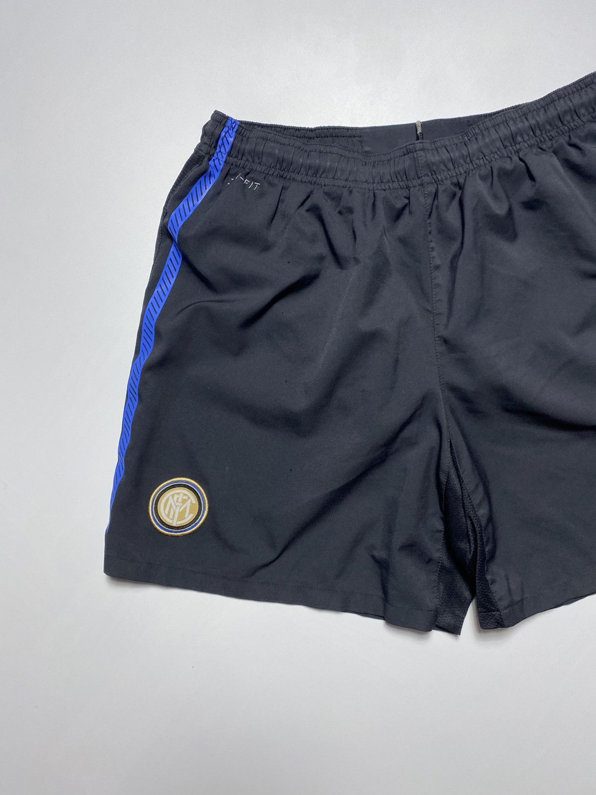 Nike Nike Inter Milan Internazionale Soccer Football Shorts Size US 30 / EU 46 - 3 Thumbnail