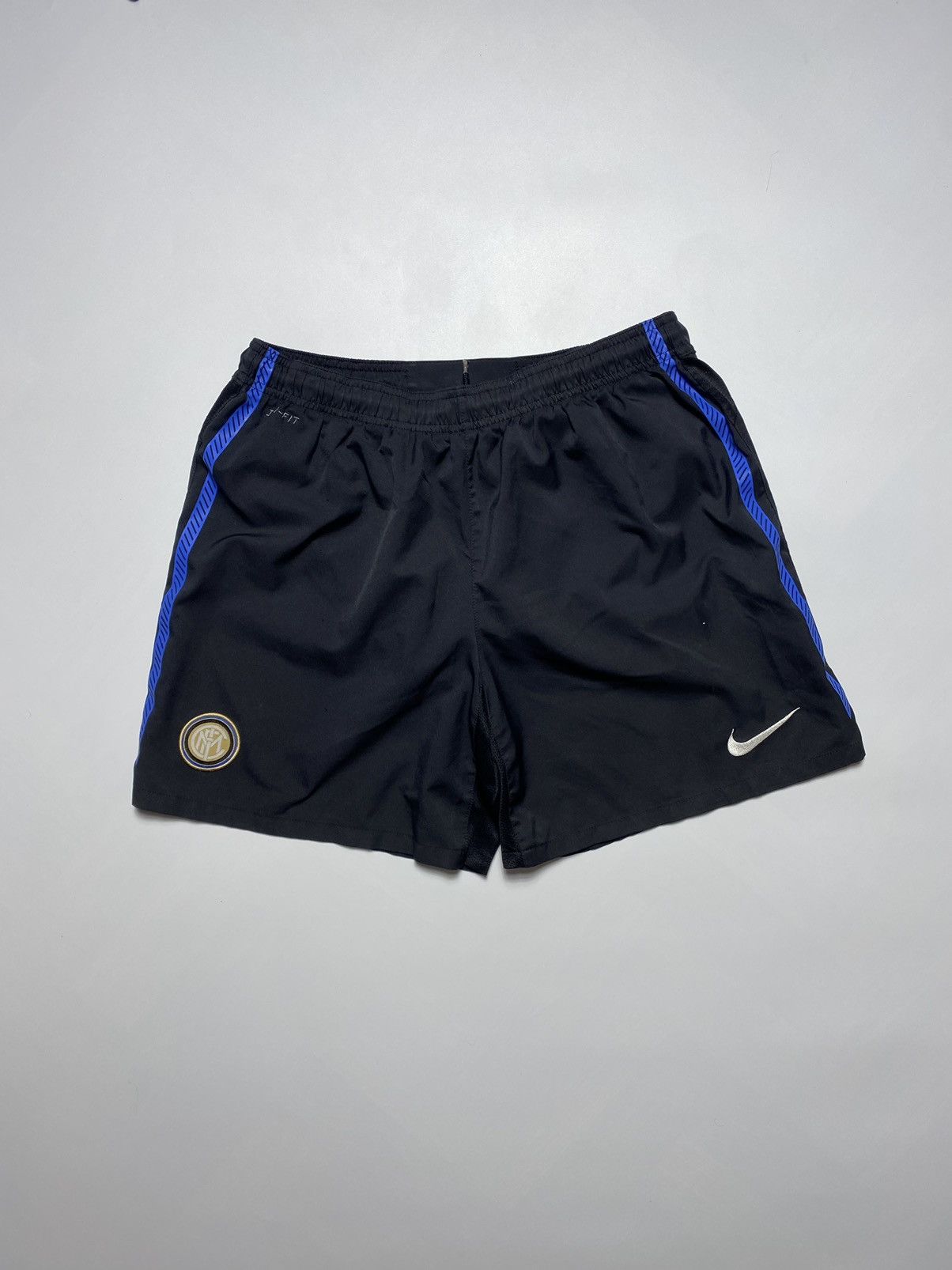 Nike Nike Inter Milan Internazionale Soccer Football Shorts Size US 30 / EU 46 - 1 Thumbnail
