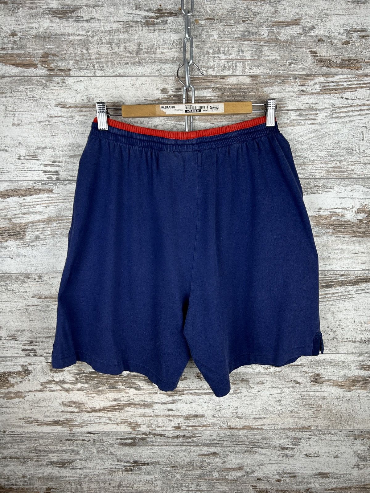 Nike × Vintage Mens Vintage Nike Shorts swoosh 90s rare streetwear y2k Size US 32 / EU 48 - 6 Thumbnail