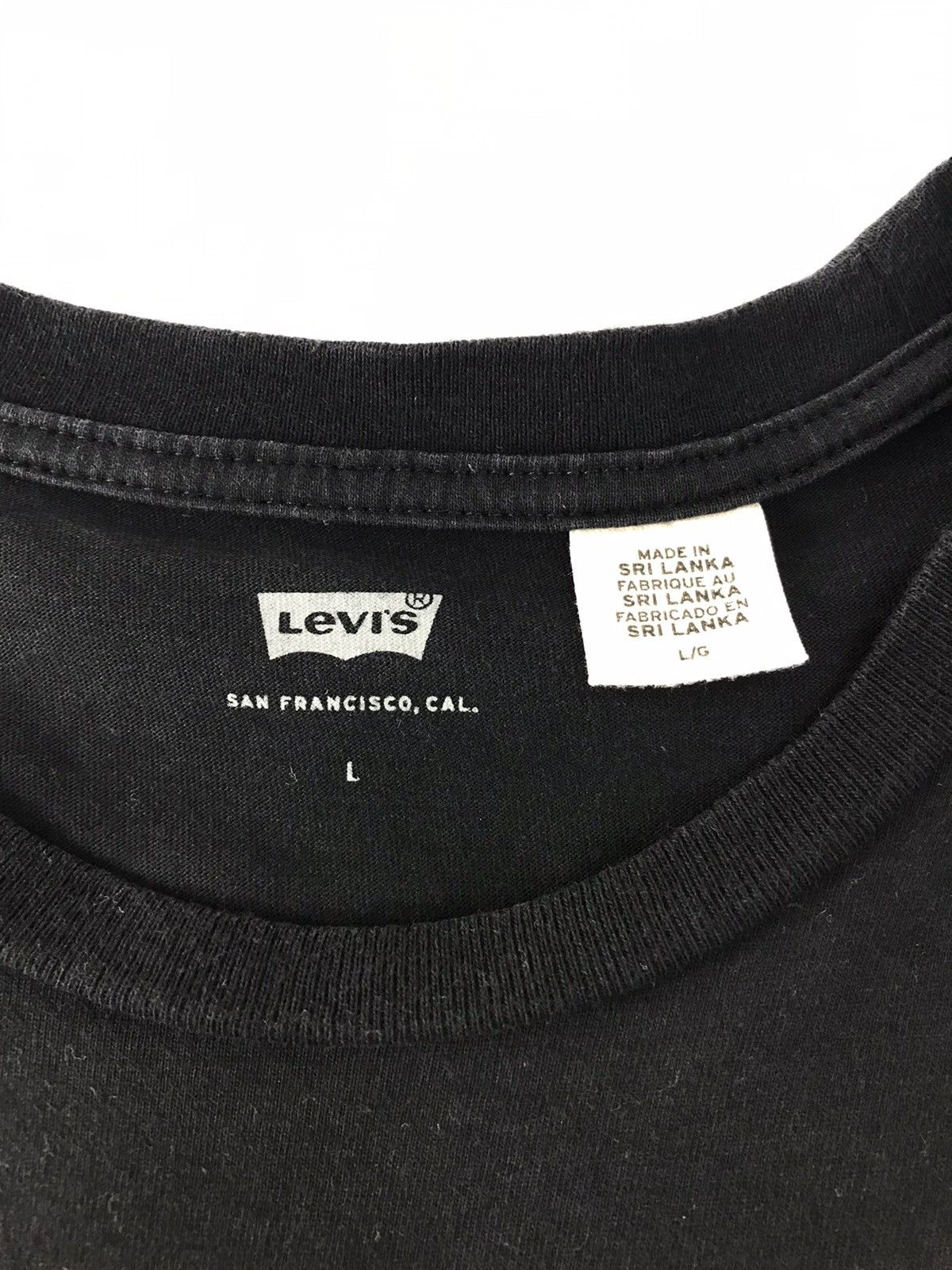 Levi's × Vintage Vintage Levi’strauss & Co Big Logo Tee Size US L / EU 52-54 / 3 - 5 Thumbnail