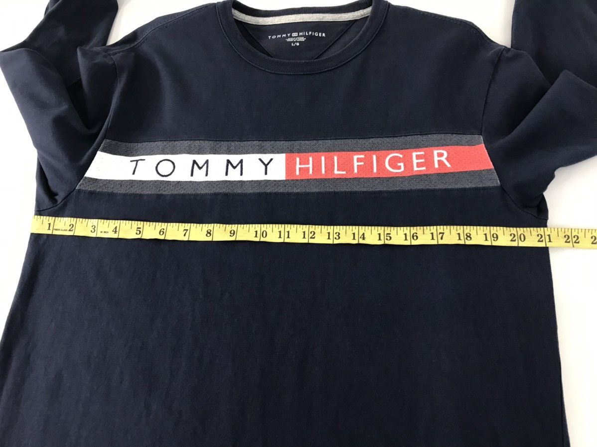 Japanese Brand × Tommy Hilfiger Tommy Hilfiger Big Logo Long Sleeve T-Shirt Size US L / EU 52-54 / 3 - 12 Thumbnail