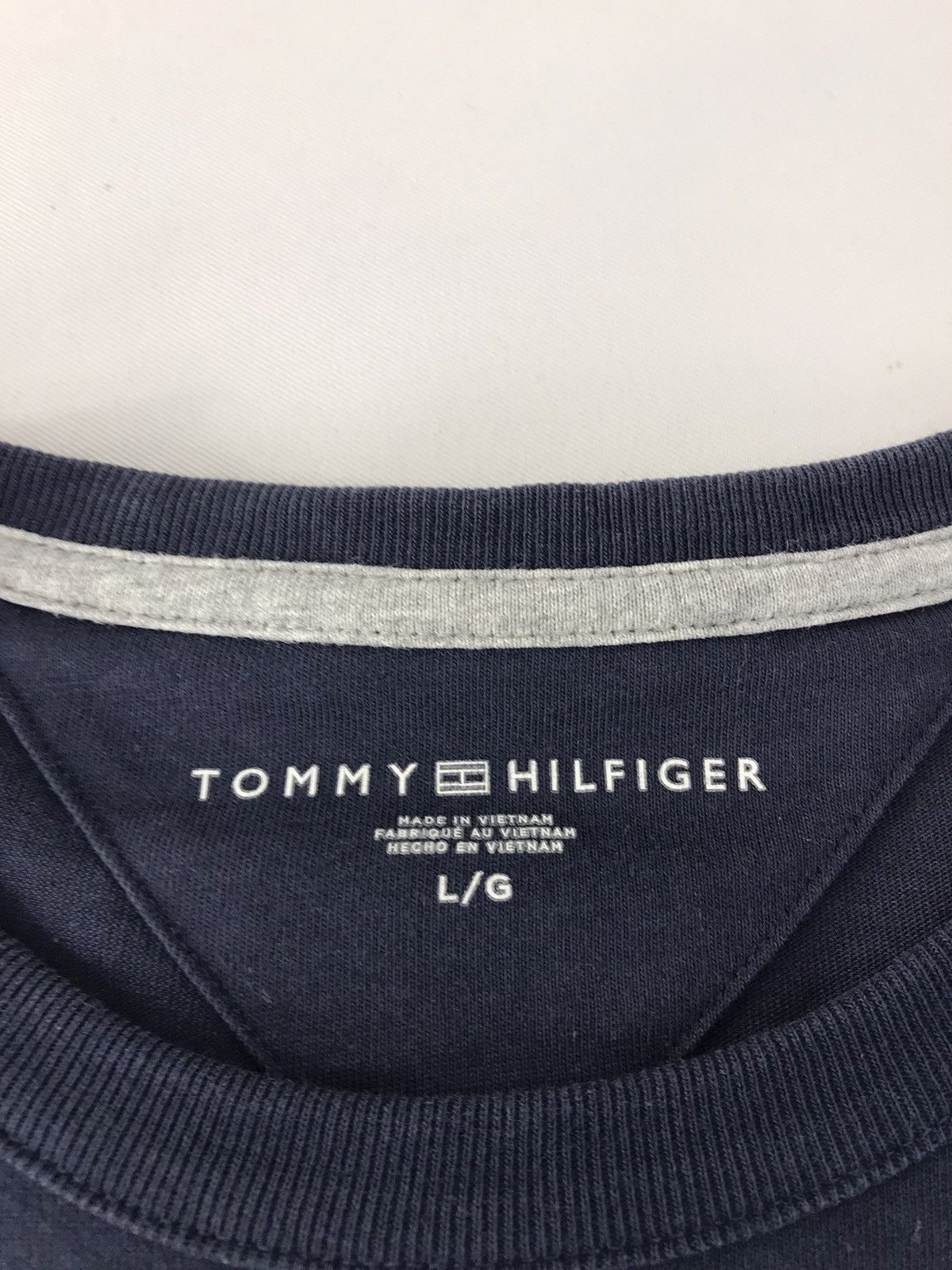 Japanese Brand × Tommy Hilfiger Tommy Hilfiger Big Logo Long Sleeve T-Shirt Size US L / EU 52-54 / 3 - 5 Thumbnail
