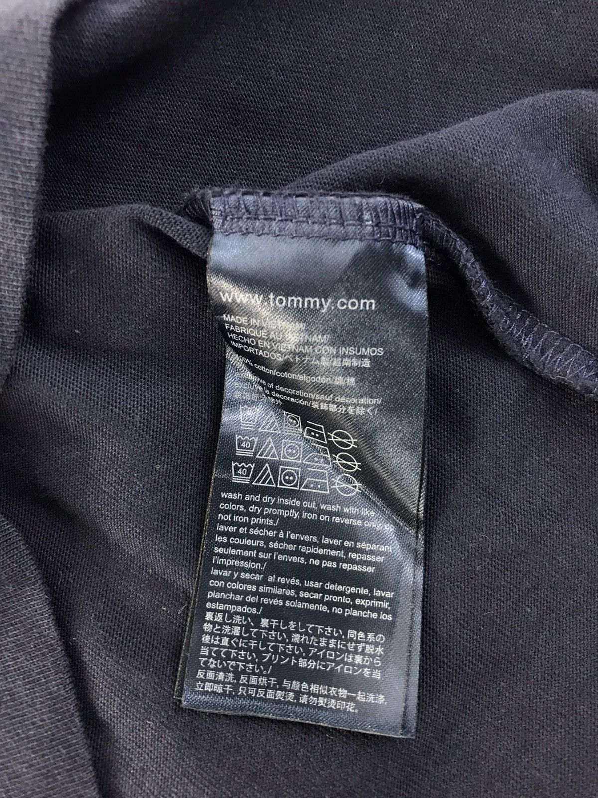 Japanese Brand × Tommy Hilfiger Tommy Hilfiger Big Logo Long Sleeve T-Shirt Size US L / EU 52-54 / 3 - 6 Thumbnail