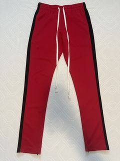 Red Flare Sweatpants